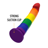 Mythology Devon Pride Dildo-Multi Coloured