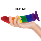 Mythology Devon Pride Dildo-Multi Coloured