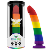 Mythology Devon Pride Dildo-Multi Coloured