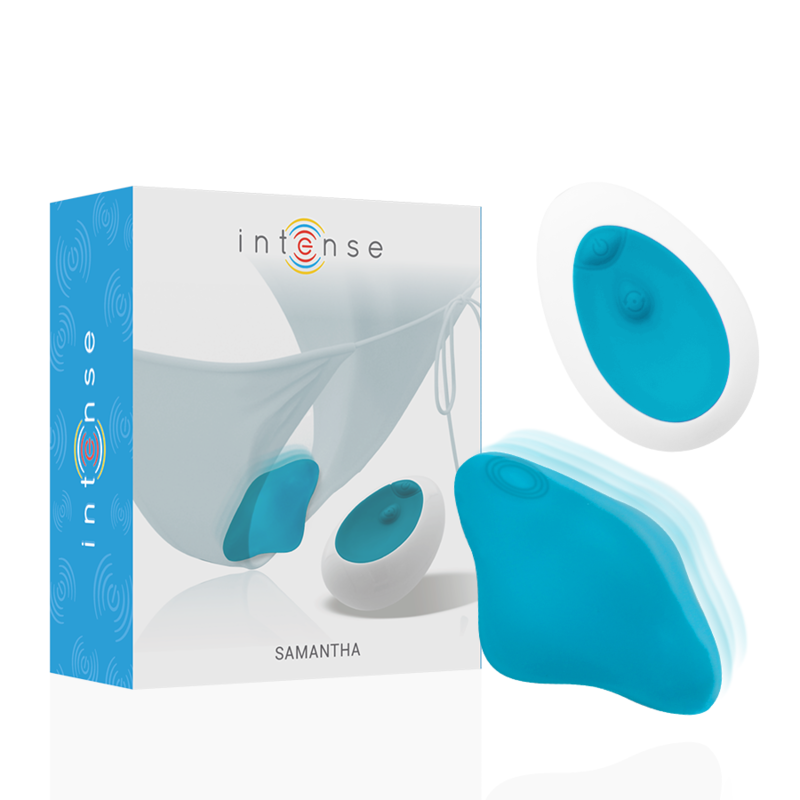 Intense-Samantha Blue Remote Control Panties