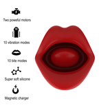 Mia-Sicilia Double Pleasure Vibrating + Biting