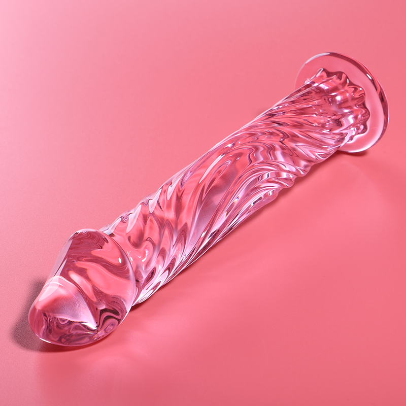 NEBULA 12 Glass Dildo Pink