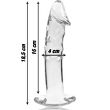 NEBULA 19 Glass Dildo Clear