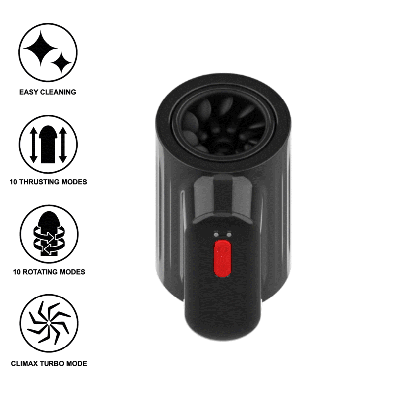 Jamyjob-Vortex Thrusting And 360 Rotate Tech Turbo Mode Masturbator