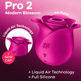 Satisfyer Air Pulse Pro 2 Modern Blossom Clitoral Suction Vibrator