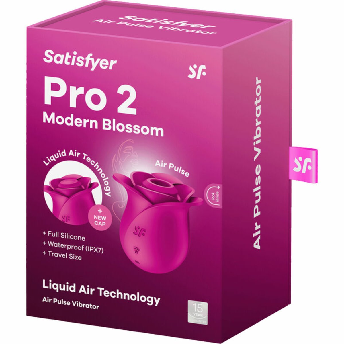 Satisfyer Air Pulse Pro 2 Modern Blossom Clitoral Suction Vibrator