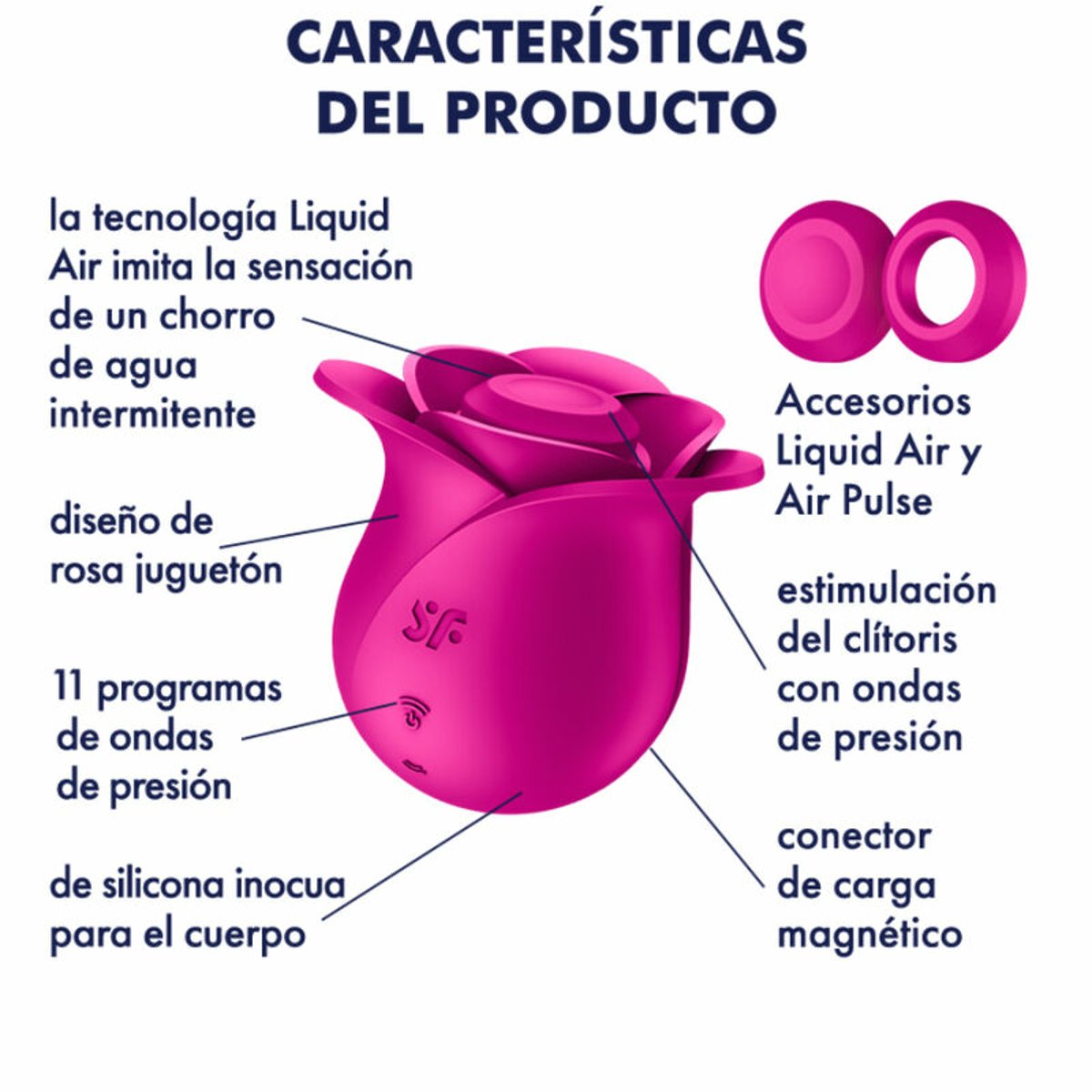 Satisfyer Air Pulse Pro 2 Modern Blossom Clitoral Suction Vibrator