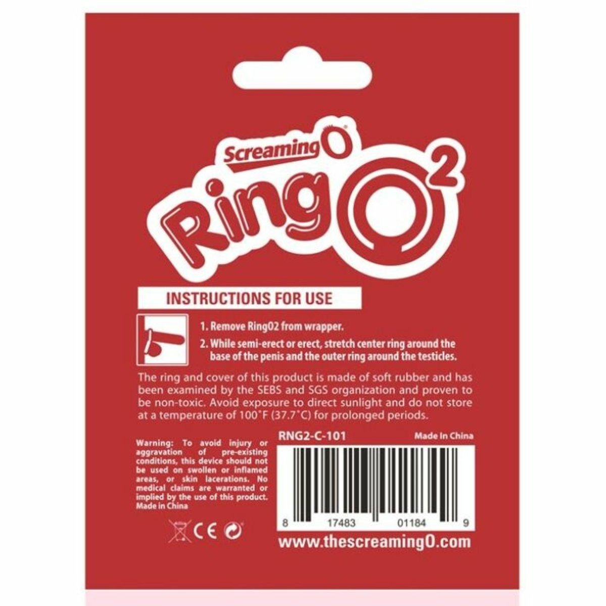 Ringo 2 Transparent Cock Ring