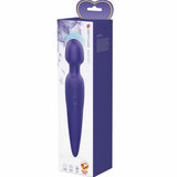 Pretty Love Wand Vibrator Violet Heat Effect