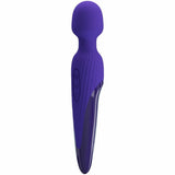 Pretty Love Wand Vibrator Violet Heat Effect