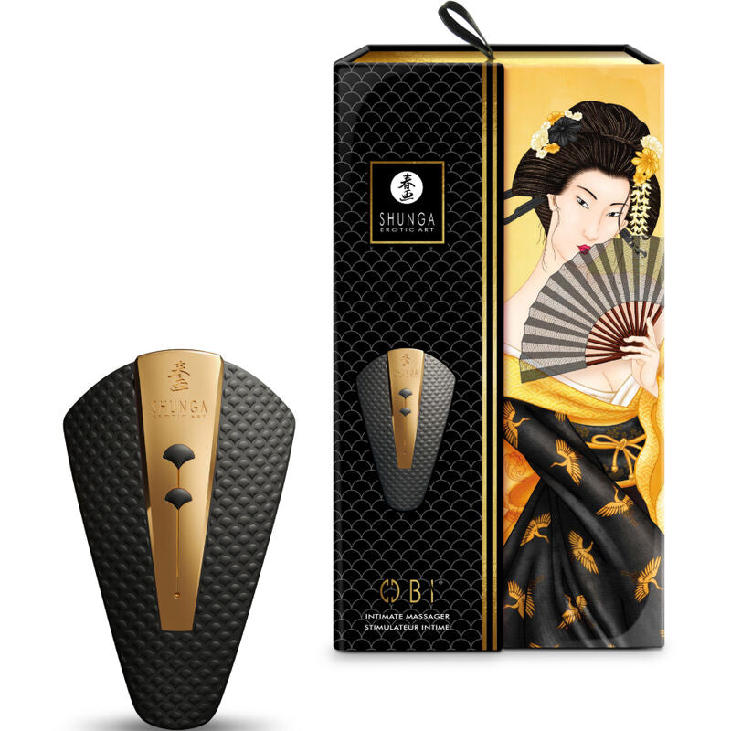 Shunga-obi Intimate Clitoral Massager Black