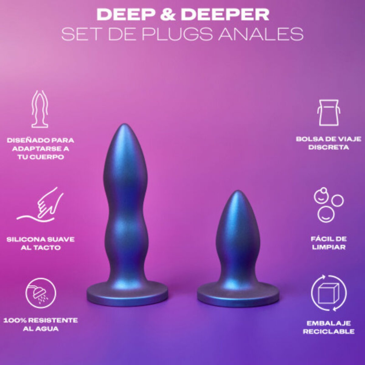 Durex-Anal Plug Set Deep & Deeper