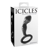 Butt Plug-Icicles Glass Butt Plug