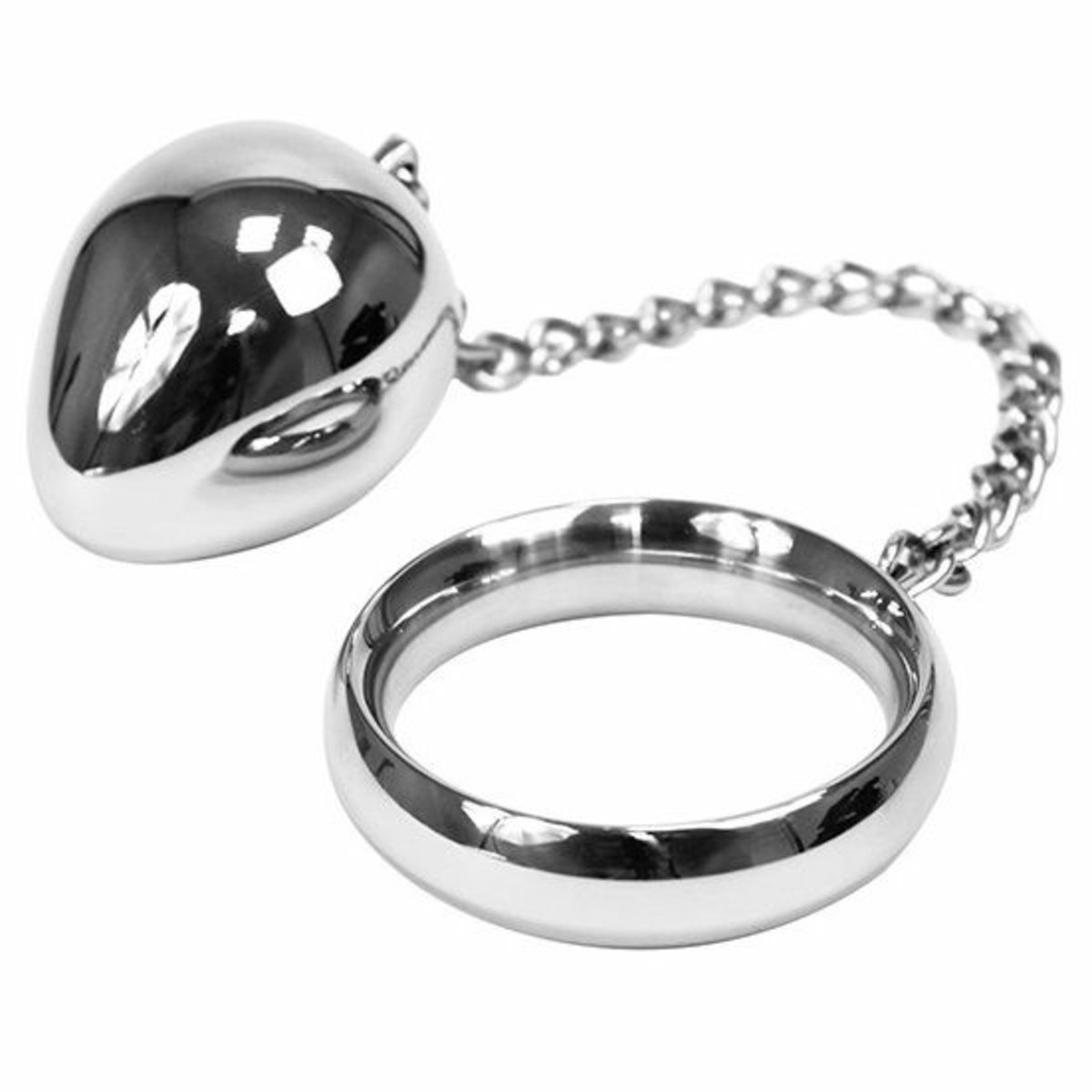 Butt Plug-Metalhard Cock Ring