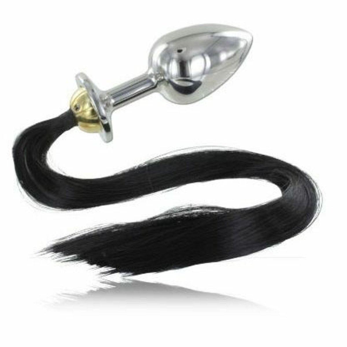 Butt Plug-Metalhard Steel Butt Plug With Tail