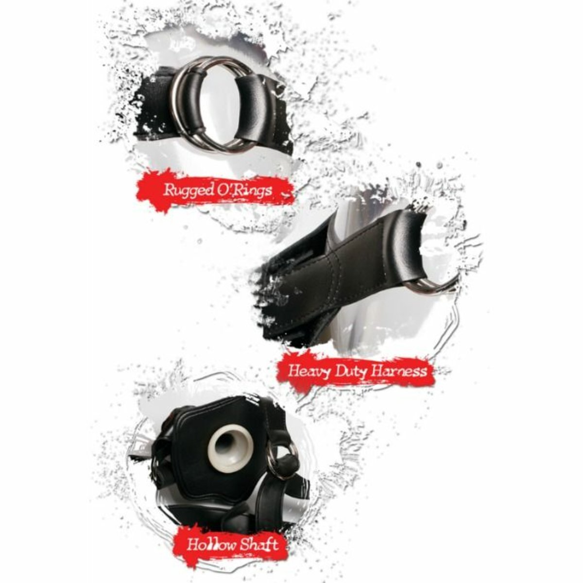 Fetish Extreme Hollow Strap-On 30.5cm