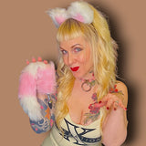 Fabulous Fox /Kinky Kittie Set Pink