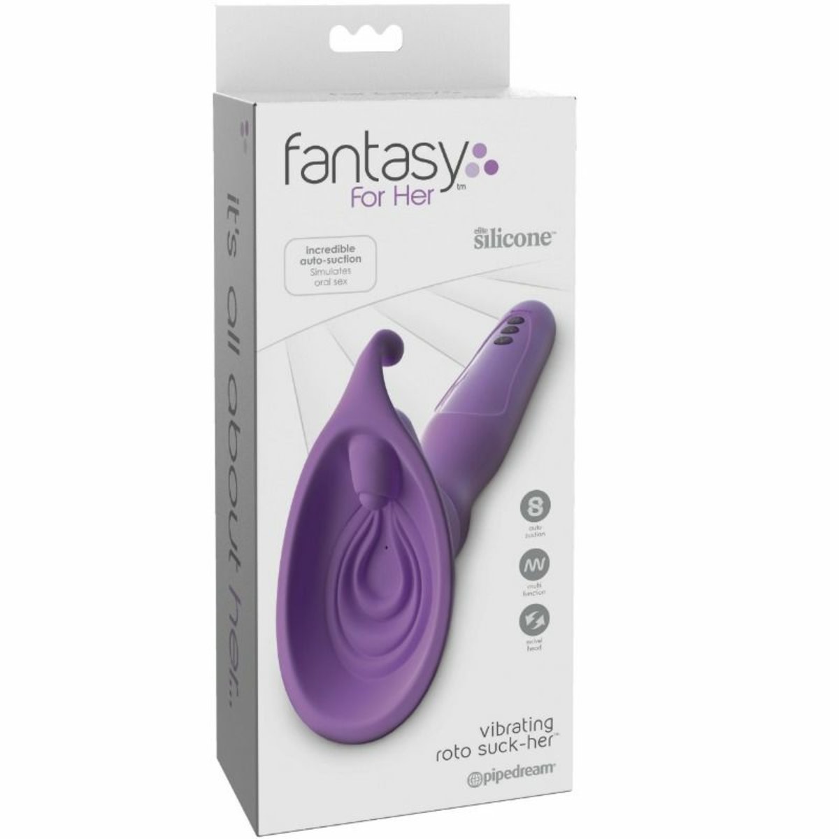 Pipe Dream Fantasy For Her Vibrating Roto Suck Her Clit Stimulator