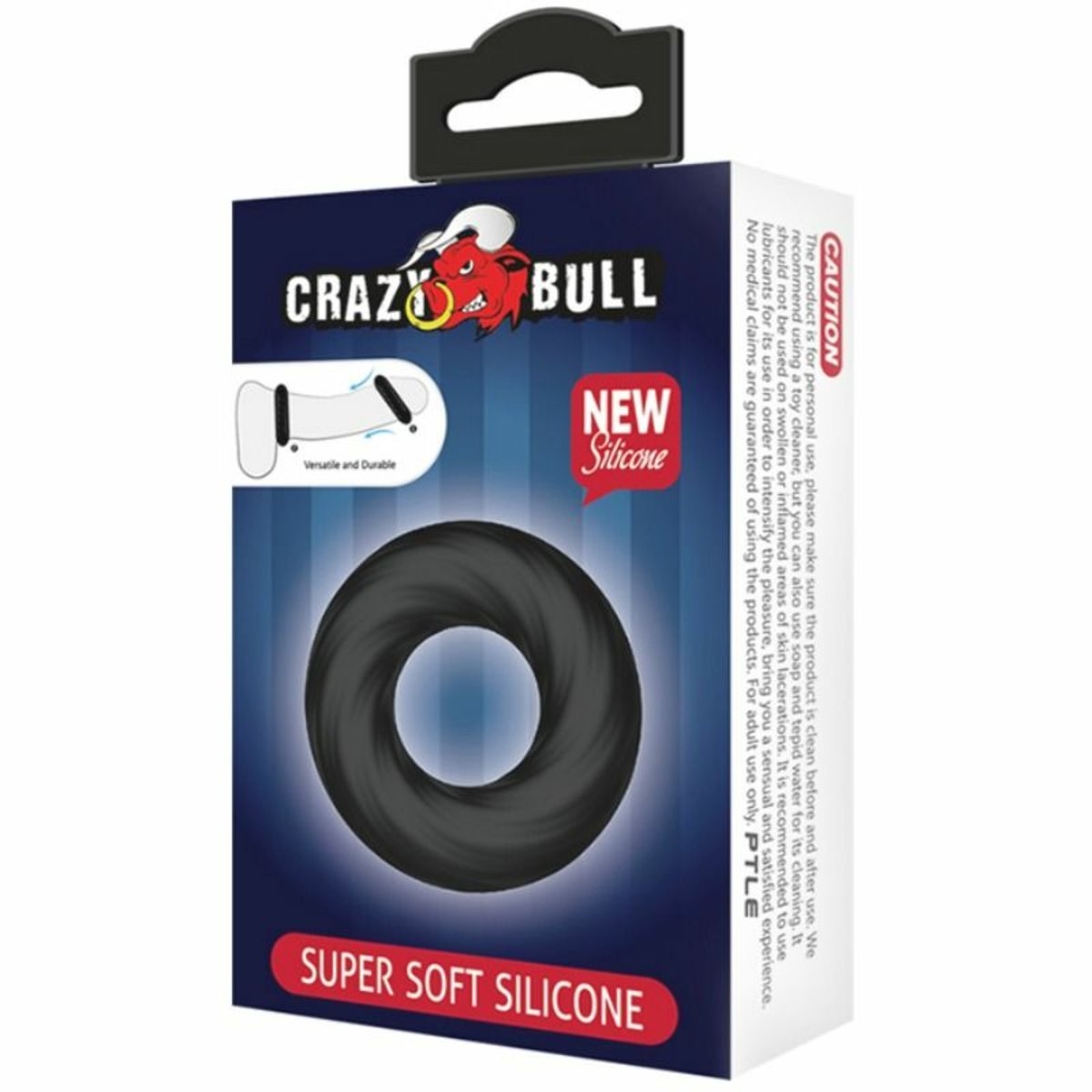 Crazy Bull Super Soft Silicone Cock Ring