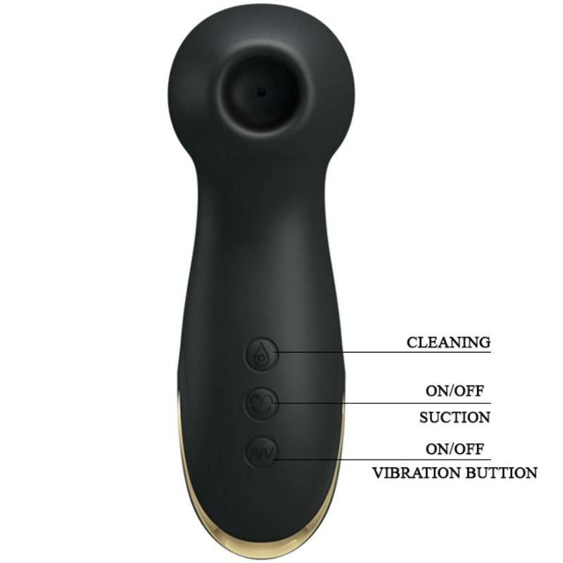 Smart Hammer Suction And Vibration Clit Stimulator-Pretty Love