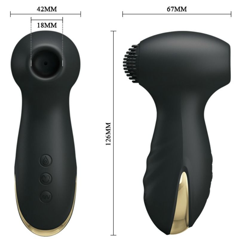 Smart Hammer Suction And Vibration Clit Stimulator-Pretty Love