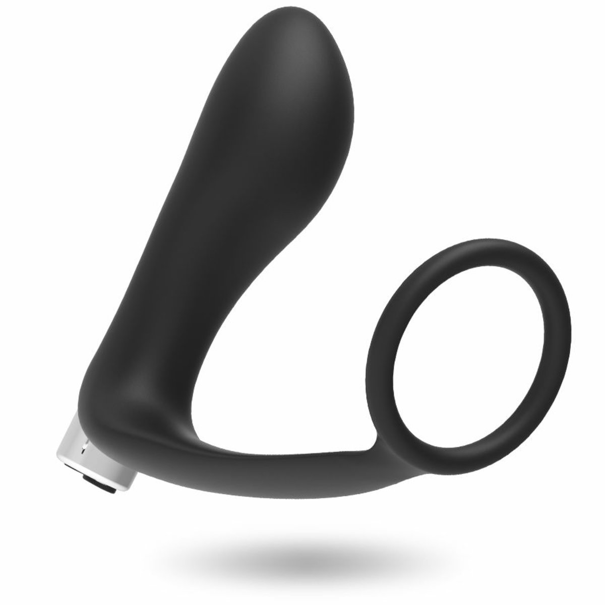 Addicted Toys Prostate Vibrator With Cock Ring Rechargeable