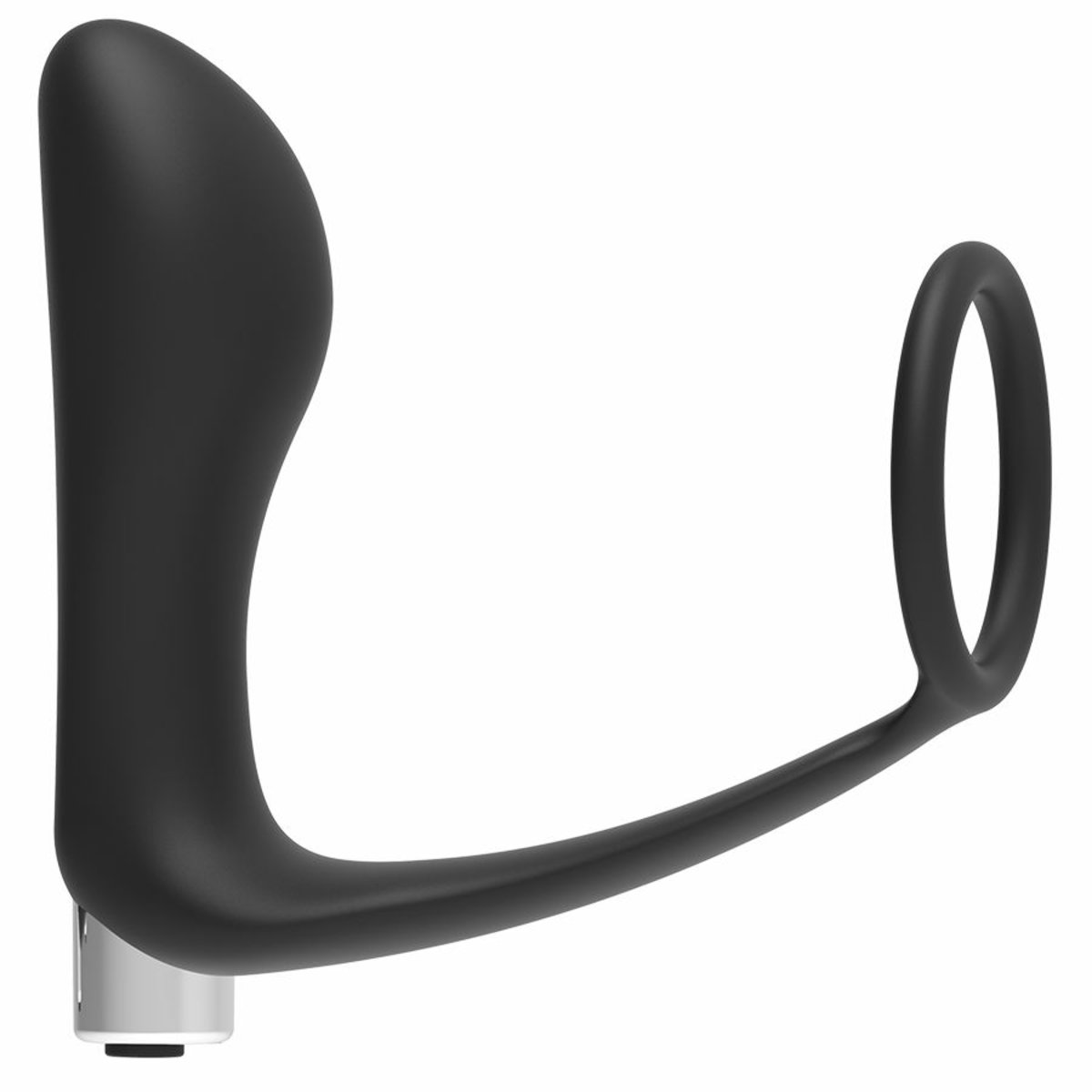 Addicted Toys Prostate Vibrator With Cock Ring Rechargeable