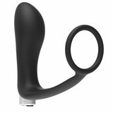 Addicted Toys Prostate Vibrator With Cock Ring Rechargeable