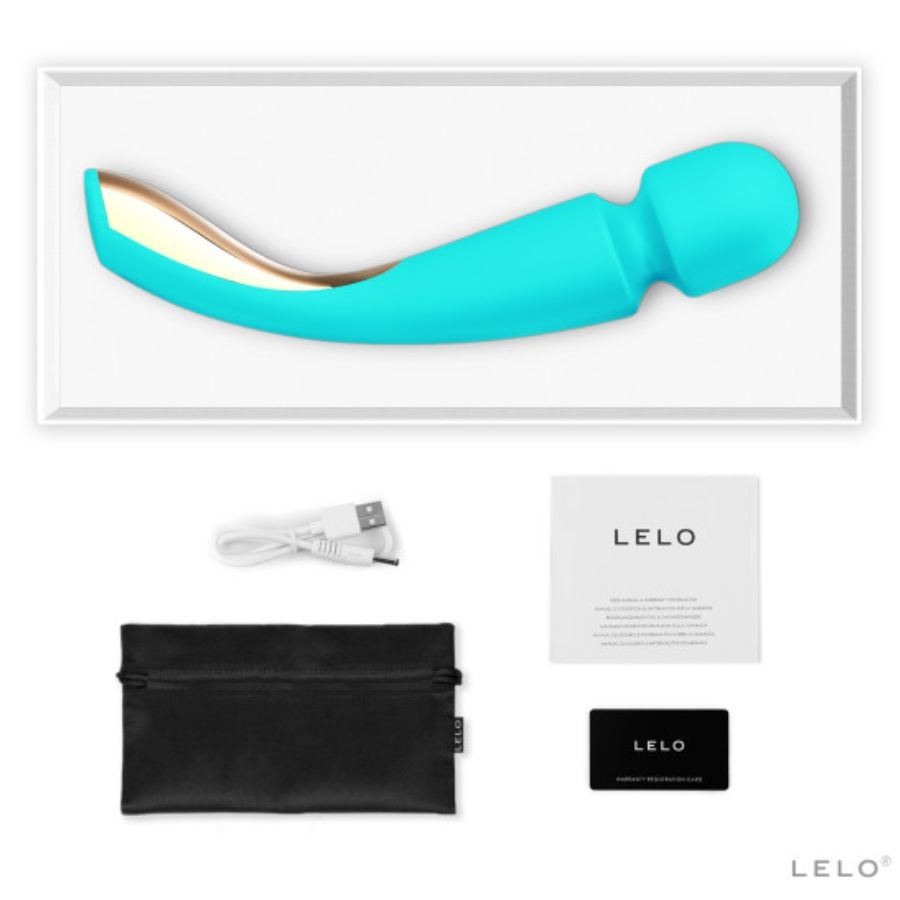 Lelo Smartwand 2 Massager Vibrator Aqua