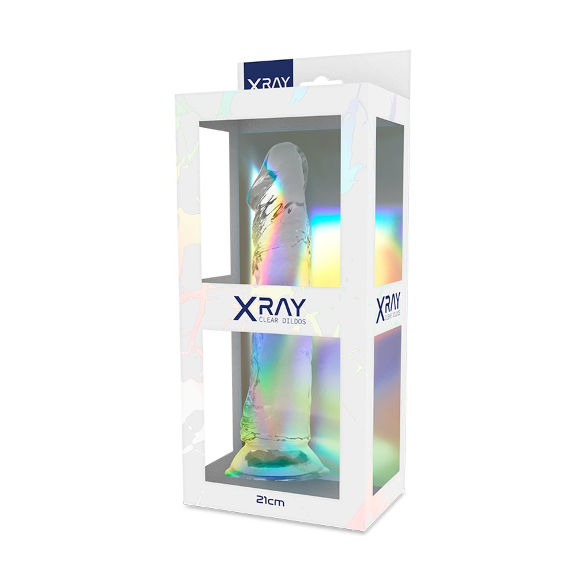 Dildo-Xray Clear Cock-21cm X