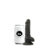 Dildo-Cock Miller Silicone Super-Bendy Black Dildo 13X3 Cm