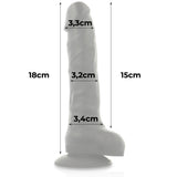 Cock Miller Silicone Super-Bendy Black Dildo 18X3.1cm