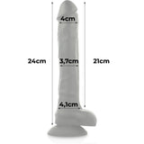 Cock Miller Silicone Super-Bendy Black Dildo 24X4Cm X