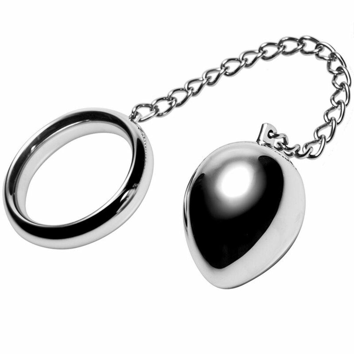 Butt Plug-Metalhard Cock Ring