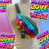 Metallic Rainbow Bum Bag