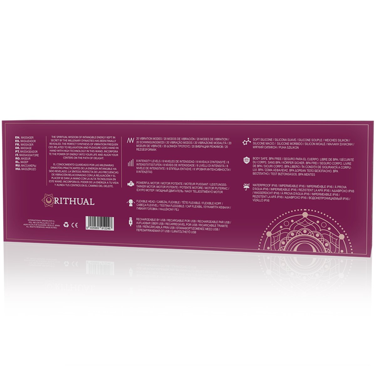 Rithual Akasha Wand Massager Rechargeable 2.0 Orquidea