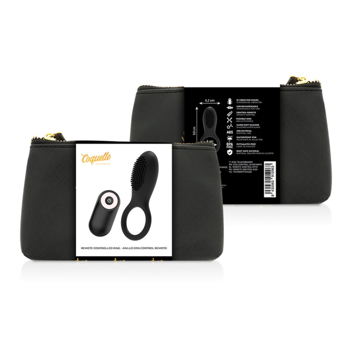 Coquette Cock Ring Remote Control Rechargeable