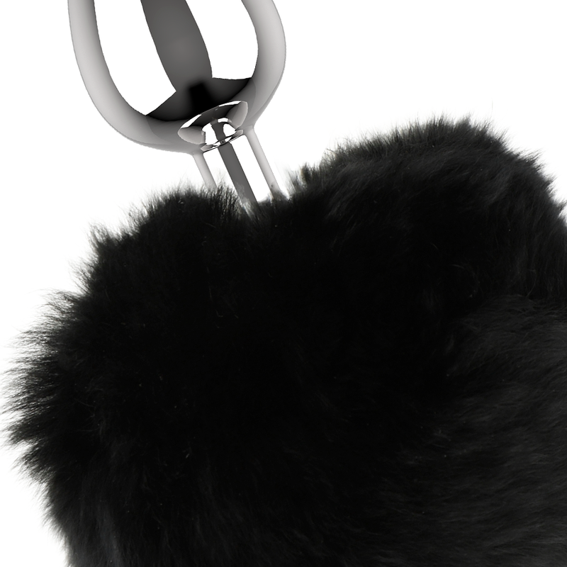 Bunny Tail-Coquette Butt Plug Metal