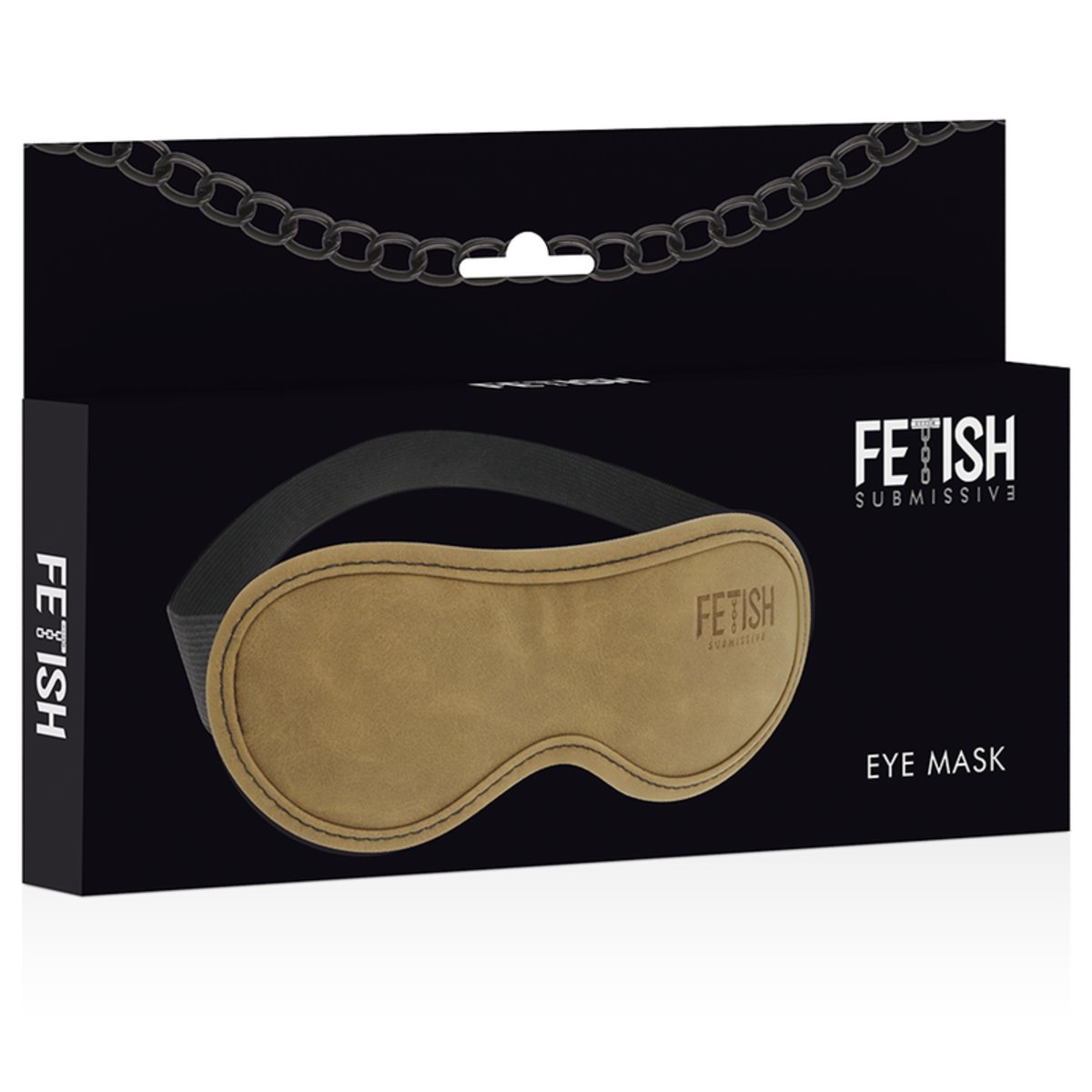 Fetish Vegan Leather Blindfold