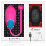Watchme Wearwatch Egg Vibrator Wireless Technology Fuchsia/ Jet