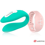 Watchme Wearwatch Dual Pleasure Couples Vibrator Wireless Technology Light