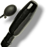 Dildo-Inflatable Black Truncheon Dildo Solid