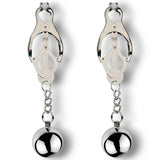 Clover Nipple Clamps With Ball Weights