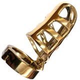 Brutal Cock Cage Gold