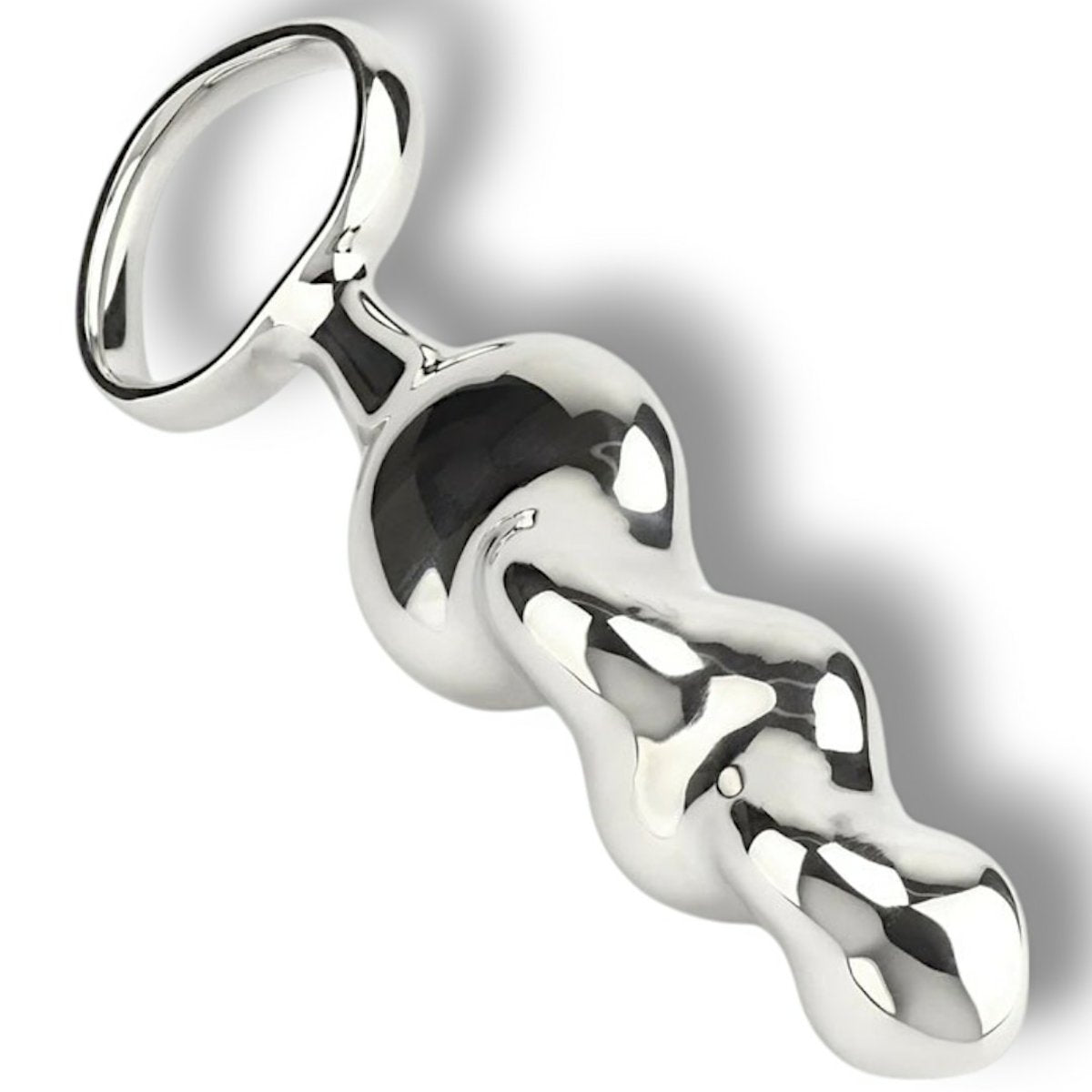 Steel Beaded Dildo