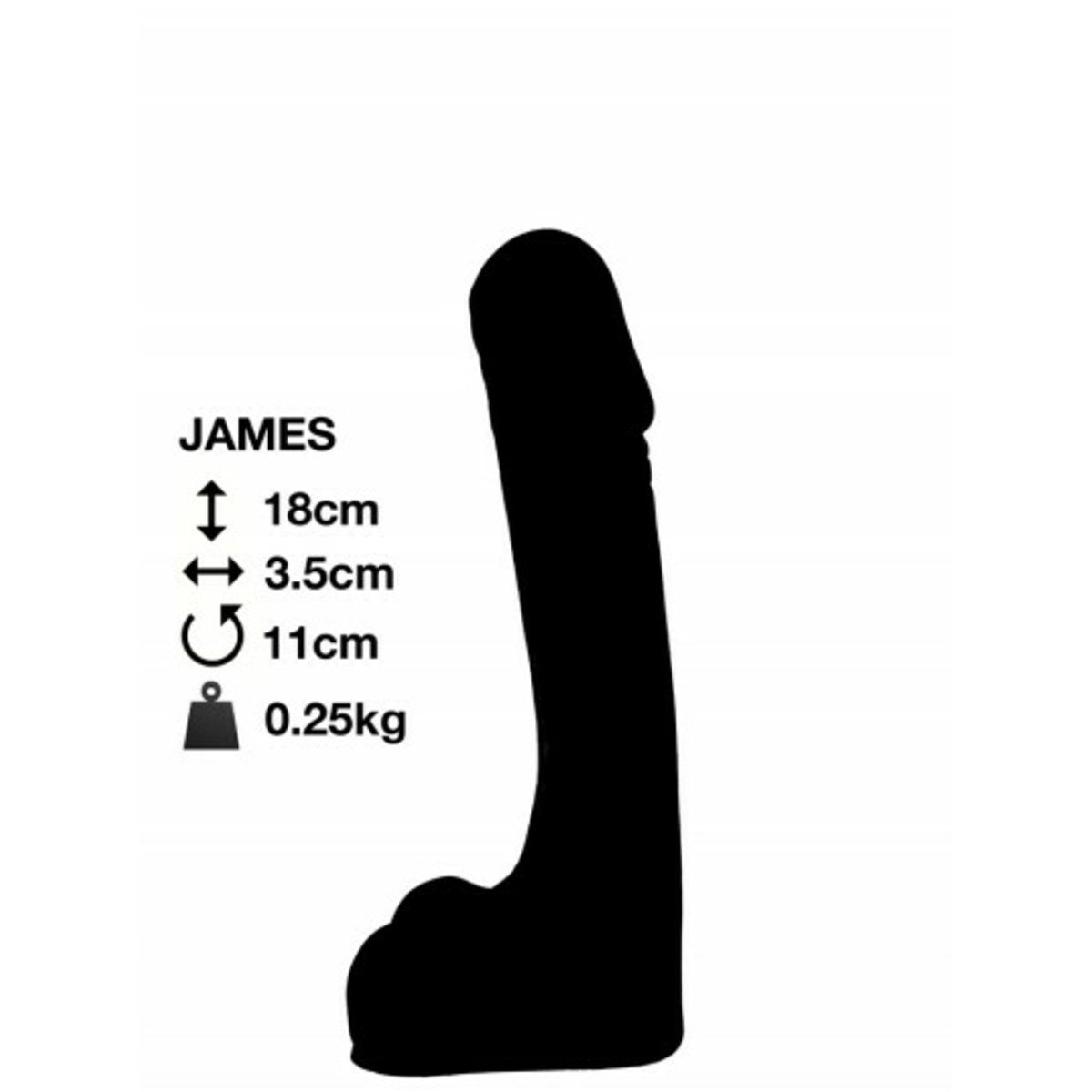 Dildo-James-Regular Cock