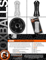 Jerk  Masturbator Sleeve -Black