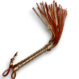 Metallic Leather Flogger M2O