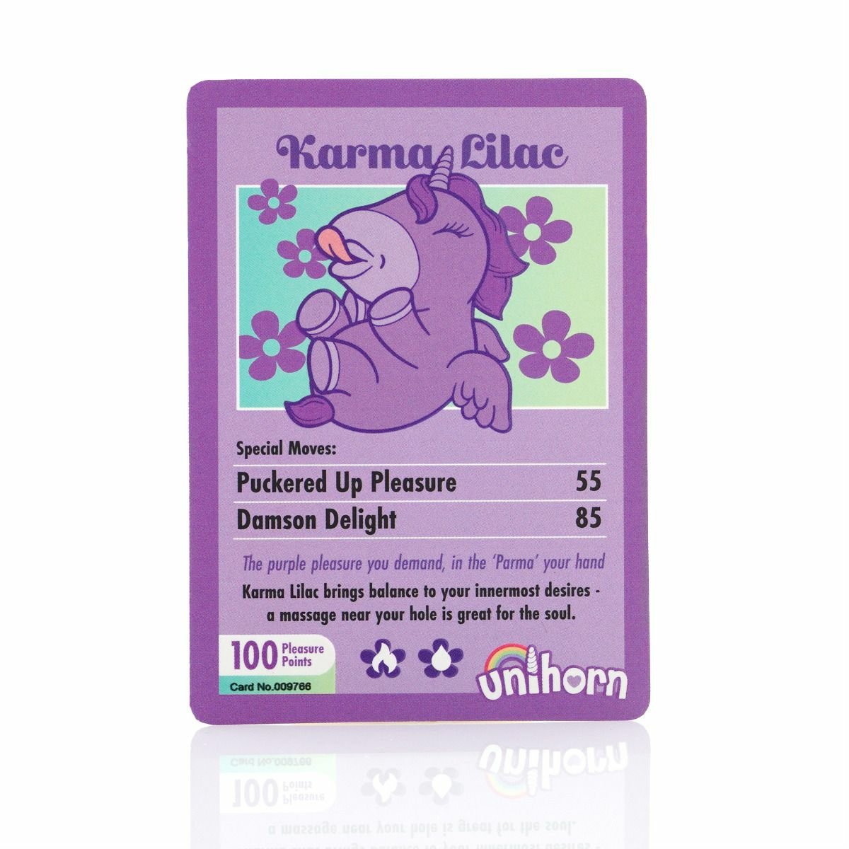 Unihorn Karma Lilac Massaging Clitoral Vibrator