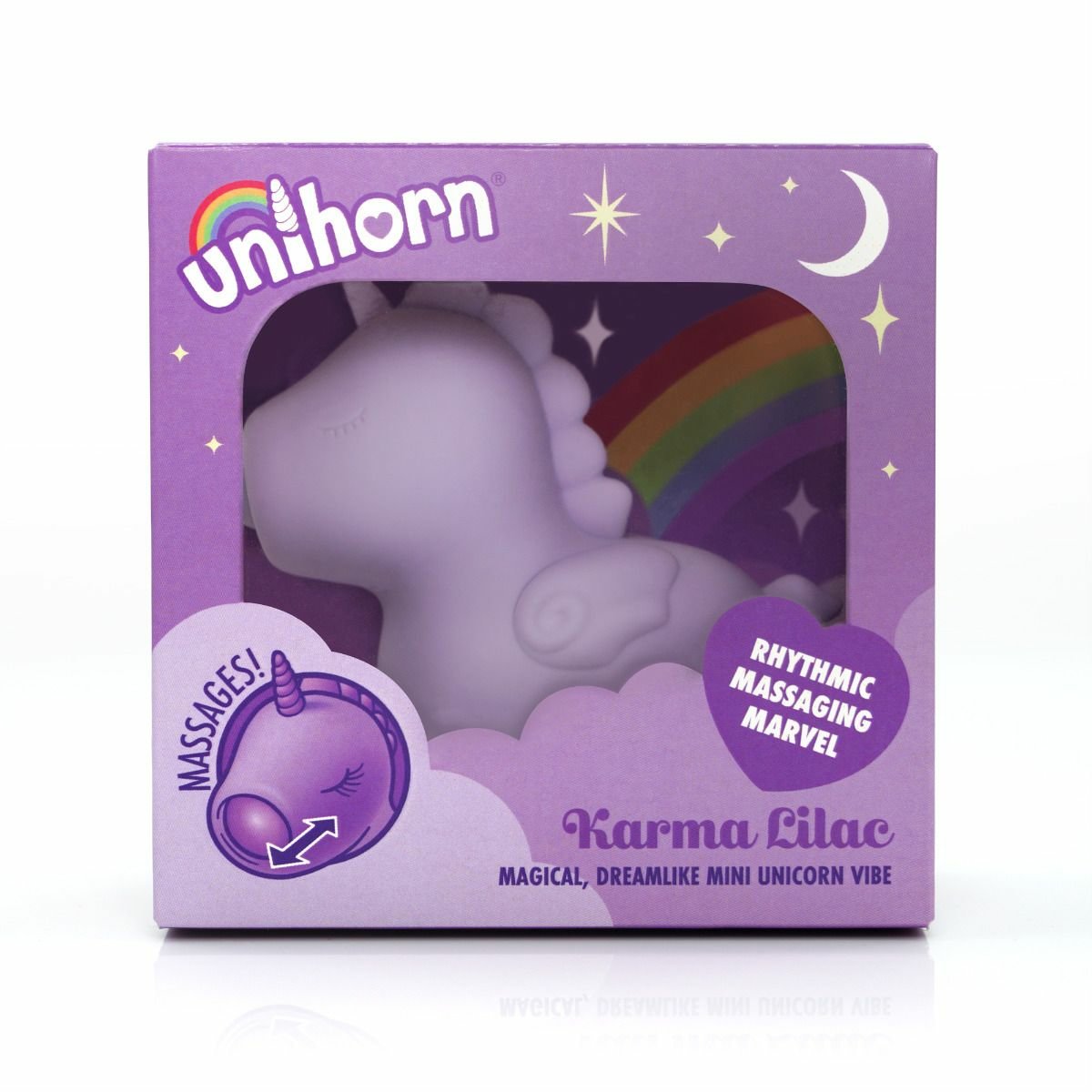 Unihorn Karma Lilac Massaging Clitoral Vibrator